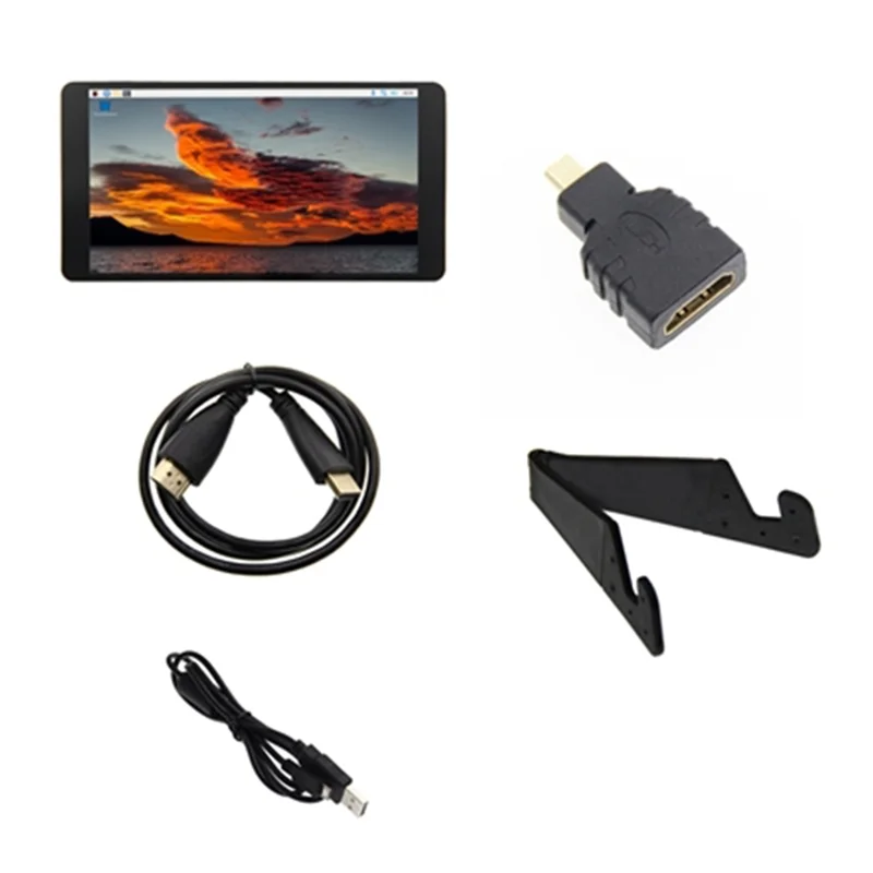 

New 5.5 Inch 1080P AMOLED IPS LCD Display -Compatible USB Monitor Capacitive Touch for 4B 3B+ 3B