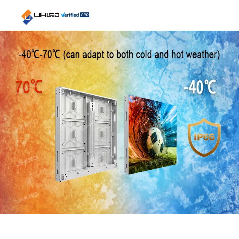 Digital Signage Light Emitting Diode Display Billboard Bildschirm Wasserdicht IP66 Outdoor Light Emitting Diode Ad Player Logo Video