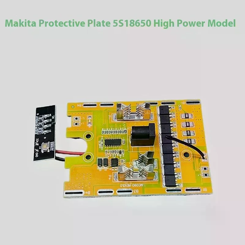 

1Pcs DIY Accessories 21V 8MOS Balance Protection Board For 18650 Angle Grinder Chainsaw Electric Wrench Protection Board