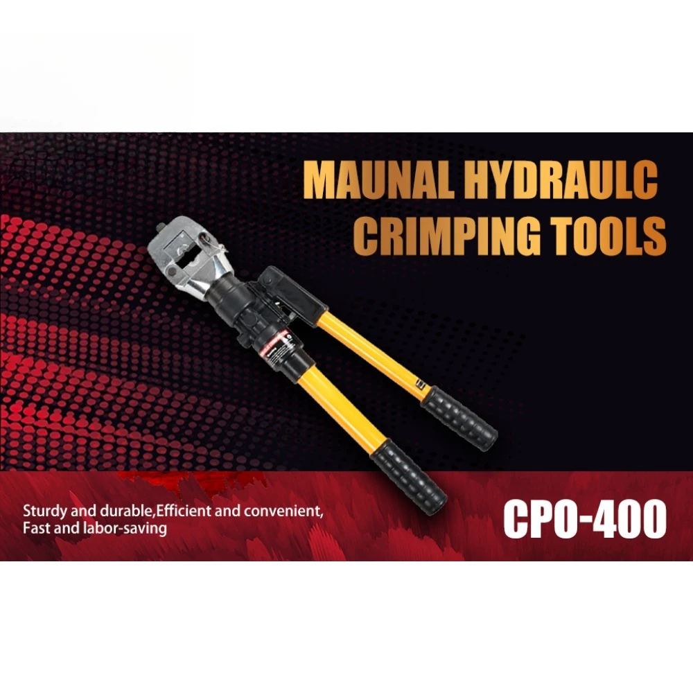 

2026 sell CPO-400 OEM Portable Hydraulic Crimping Pliers 32.0 mm Stroke, High Quality Industrial Grade