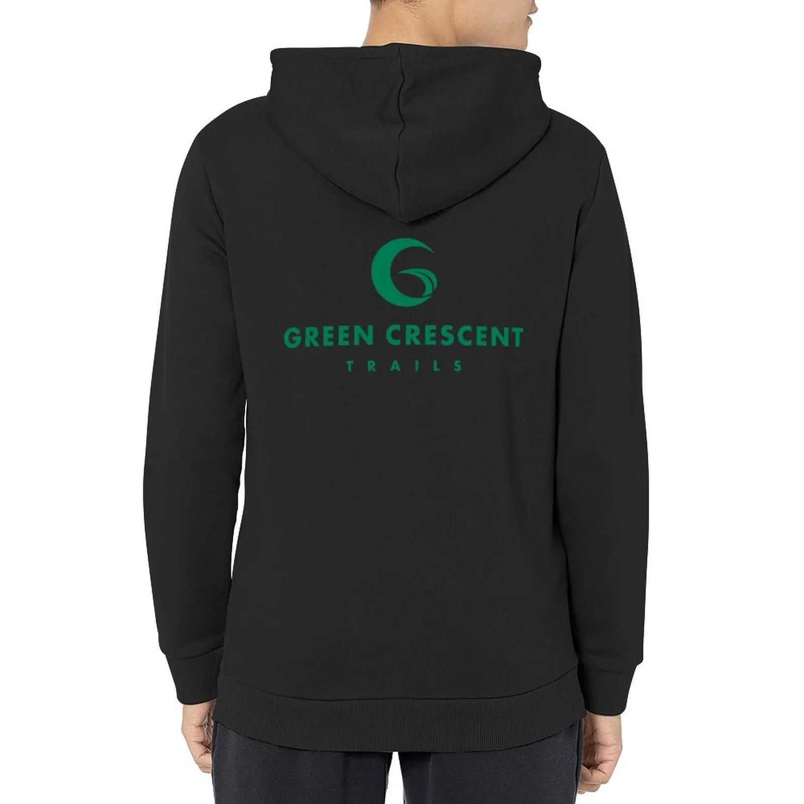 

Green Crescent Trail - Official Gear Hoodie korean clothes hooded shirt men's sweat-shirt set male clothes anime hoodie