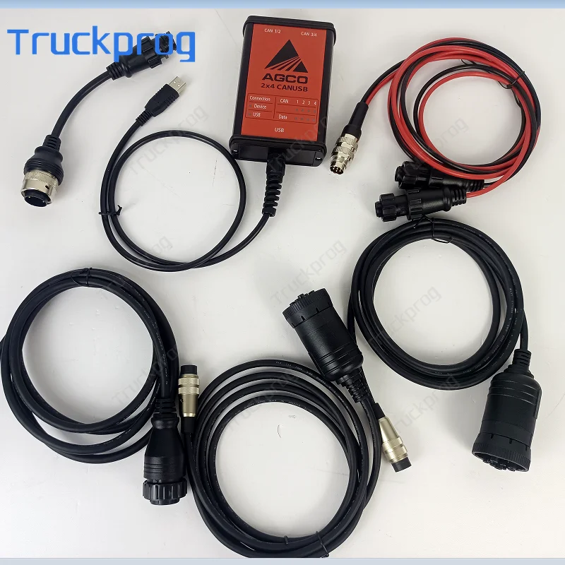 for AGCO Diagnostic kit FOR AGCO CANBUS FENDT FenDias Massey Ferguson FOR AGCO SISU Power WinEEM4 Service Tool