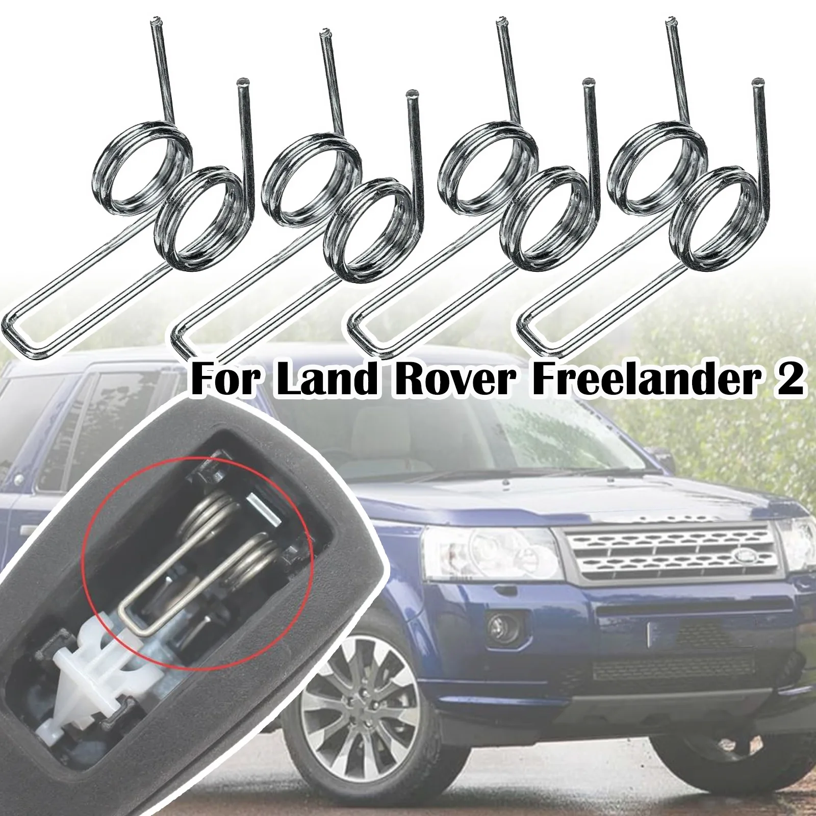 

5X For Land Rover Freelander 2 Suspended Automatic Gear Shift Lever Knob Spring Repair Kit Replacement Parts LR038636 06 - 2014