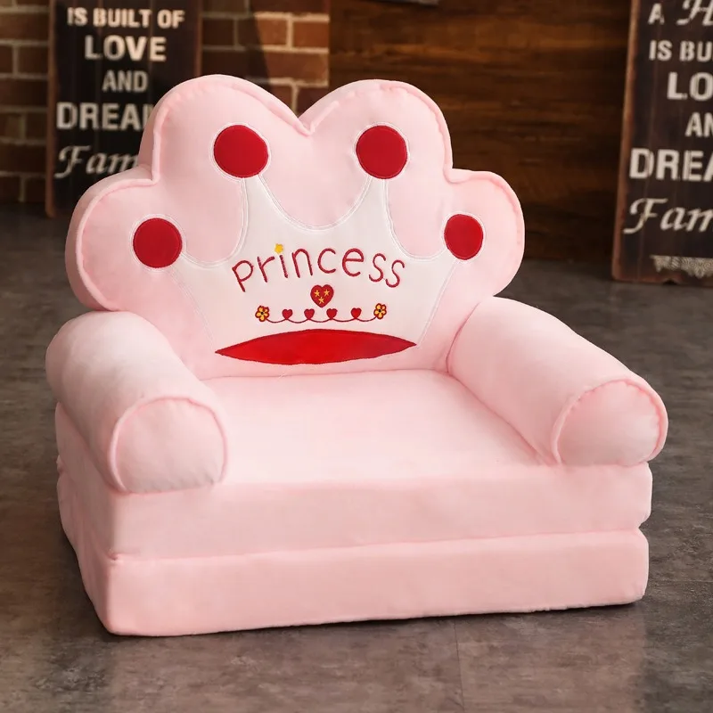 2in1 Toddler Chair Sherpa Bear Kids Chair Toddler Couch Fold Out Children Reading Chair Flip Out Kids Couch Toddler