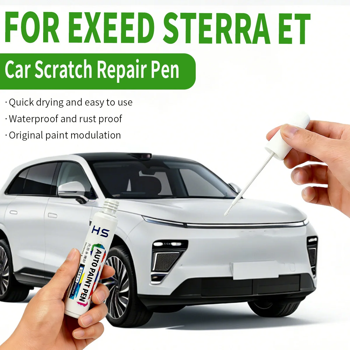 

Ручка-корректор для ремонта автомобильной краски EXEED STERRA ES: красный, зеленый, синий, серый, белый цвета, аксессуары для устранения царапин