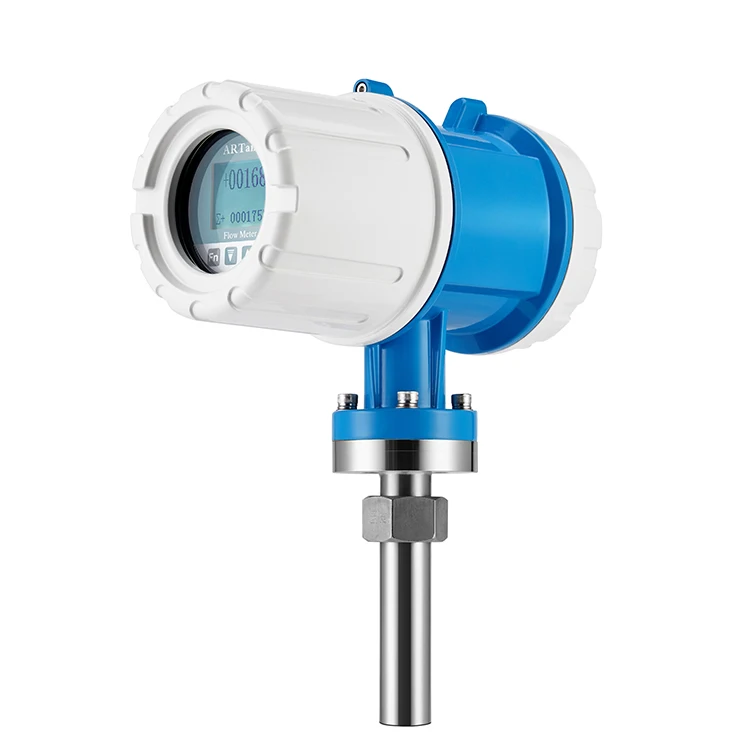 EMF Insertion Type Electronet Magnetic Flowmeter Waste Water Electromagnetic Flow Meter
