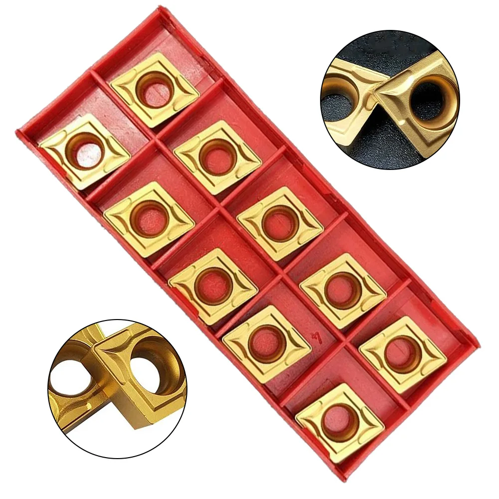 Cutting Edges CCMT120408 Machining Operations Vacuum Quenching Technology Chip Control Mechanism For Cast Iron