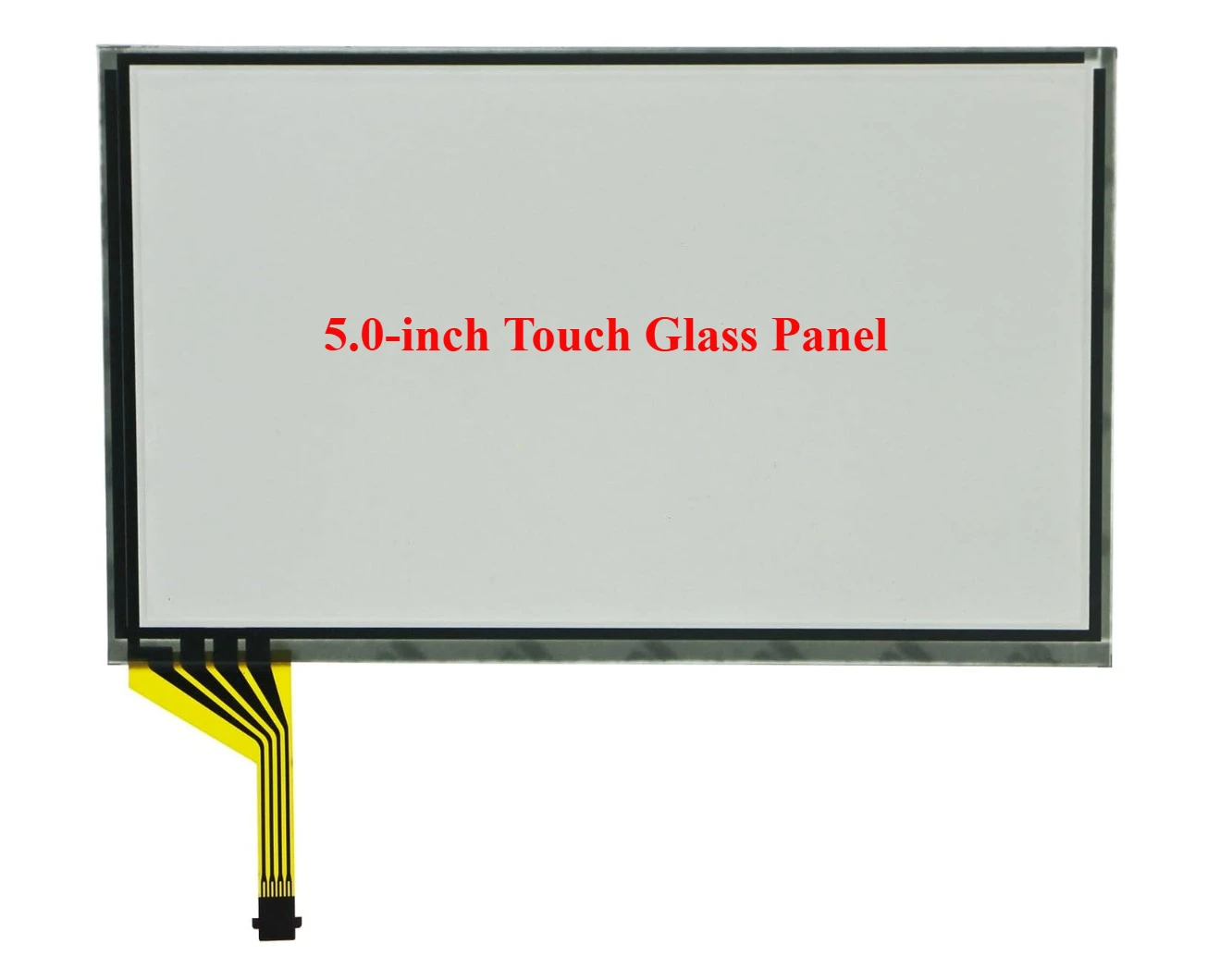 Touch Screen Digitizer Fit For Chrysler 200 Jeep Cherokee Grand Cherokee 5.0-inch Glass Panel Fixed 2014-2017
