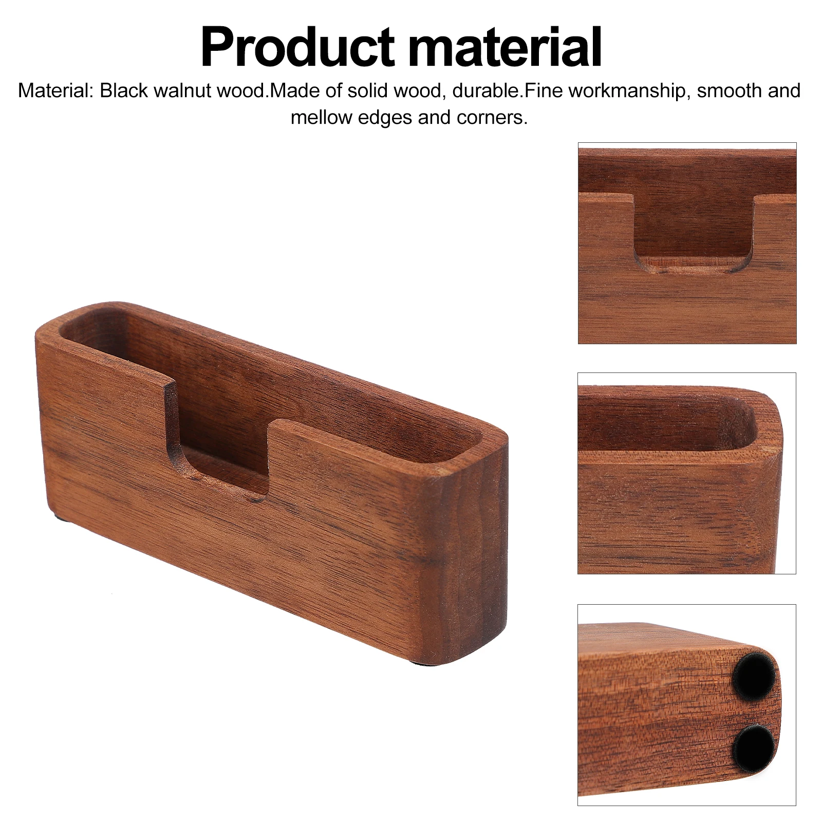 

Business Card Case Holder for Desk Boxes Name Display Container Formula Desktop