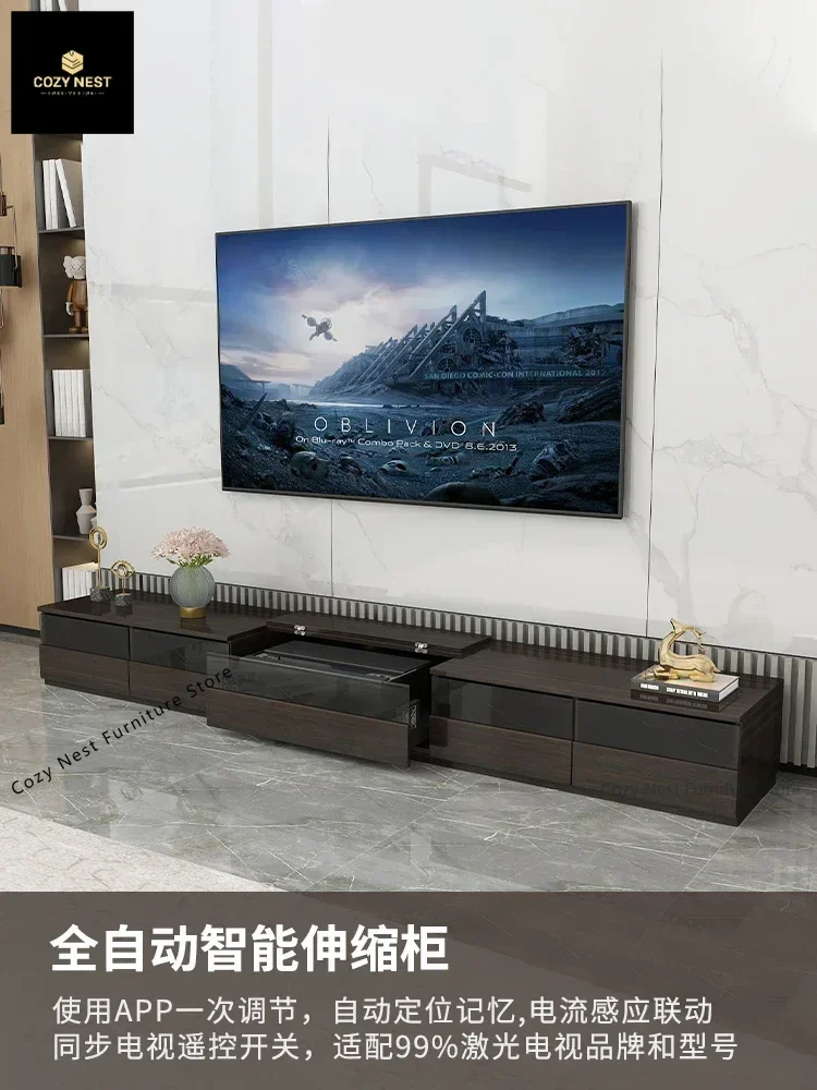 

Hisense 88-inch laser TV cabinet special projector fully automatic electric telescopic integrated lifting stealth machine counte