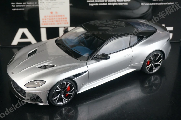 Autoart 1:18 DBS Silver Simulation Limited Edition All Open Alloy Metal Static Car Model Toy Gift