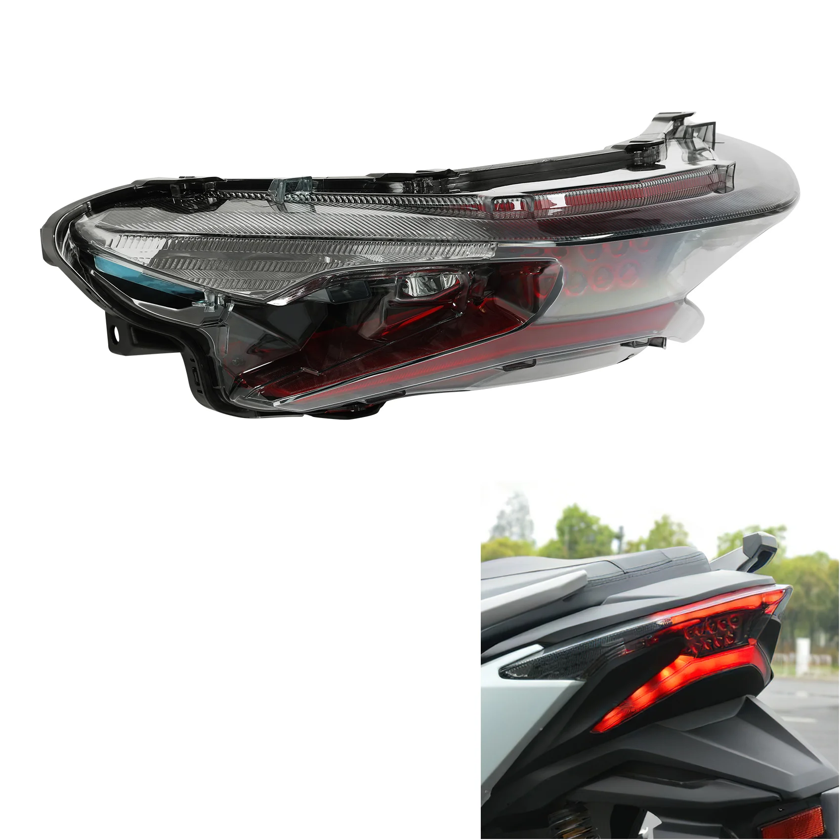 LED Rear Brake Tail Light Fit For Honda Forza 125 NSS125 2018-2022 300 NSS300 2018-2020