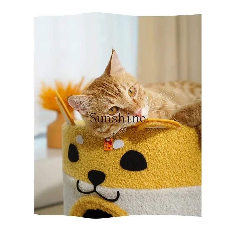 Cat shelf, wear-resistant, non-crumb, anti-cat scratching sofa, protective toys