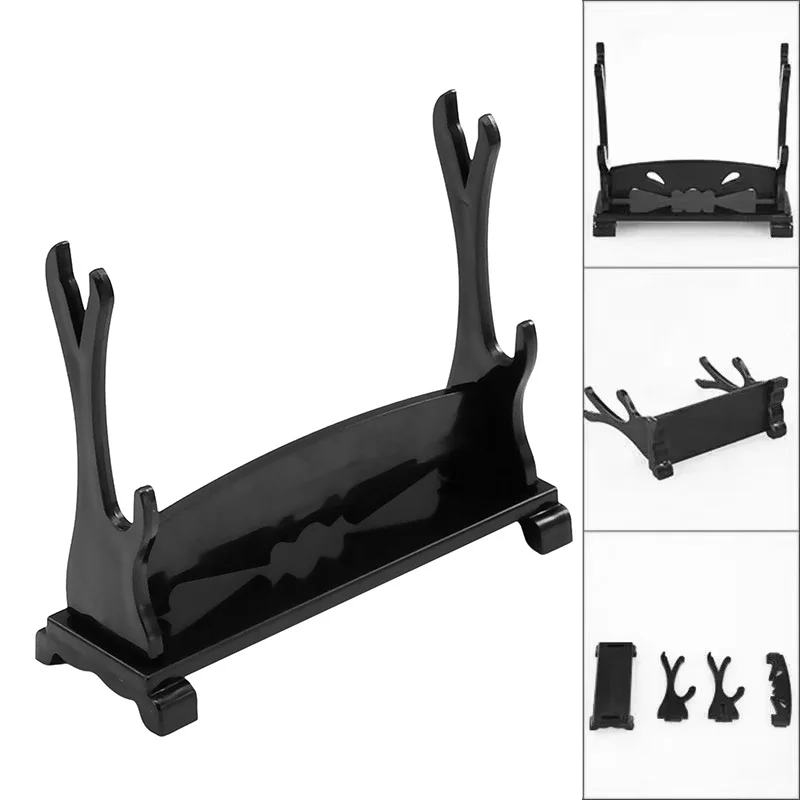 Display Rack Elegant Bedroom Closet Organizer for Collectors Double Layer Plastic Stand Holder Home Storage Accessories