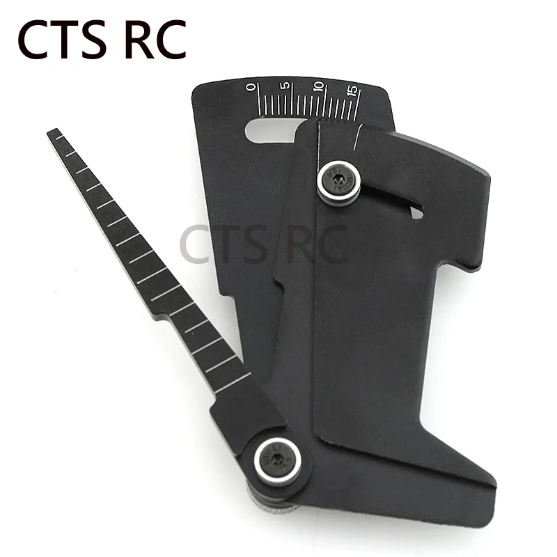 RC Car Metal Adjustable Ruler Wheel Rim Camber Measure Angle Balancing Tool For HSP 94123 94122 94111 94188 WLtoys Tamiya Arrma