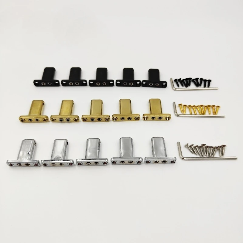 

4 и 5-струнные интеллектуальные замки для бас-гитары без головы, золотые/серебристые/черные блокирующие тюнеры для деталей системы моста безголовой бас-гитары
