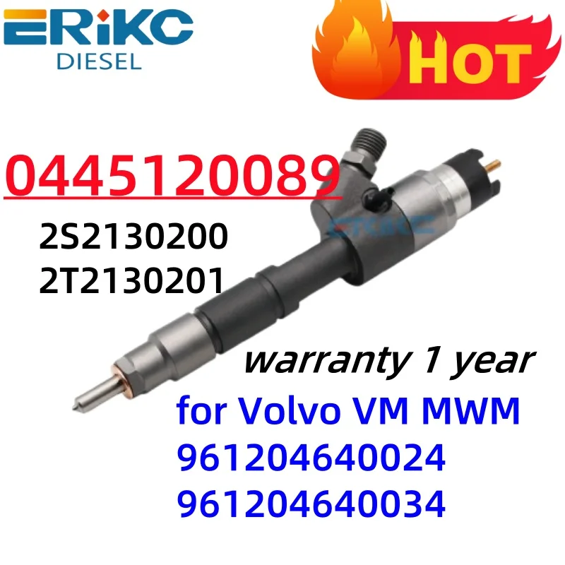 

0445120089 Форсунка Common Rail 21587332 0 445 120 089 0445 120 089 2S2130200 2T2130201 Для запасных частей VW