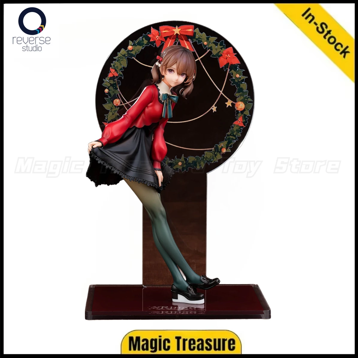 

【В наличии】Оригинальные обратные студийные настольные девушки серии зимние фигурки Риго анимационные подарки 1/8 аниме-фигурка