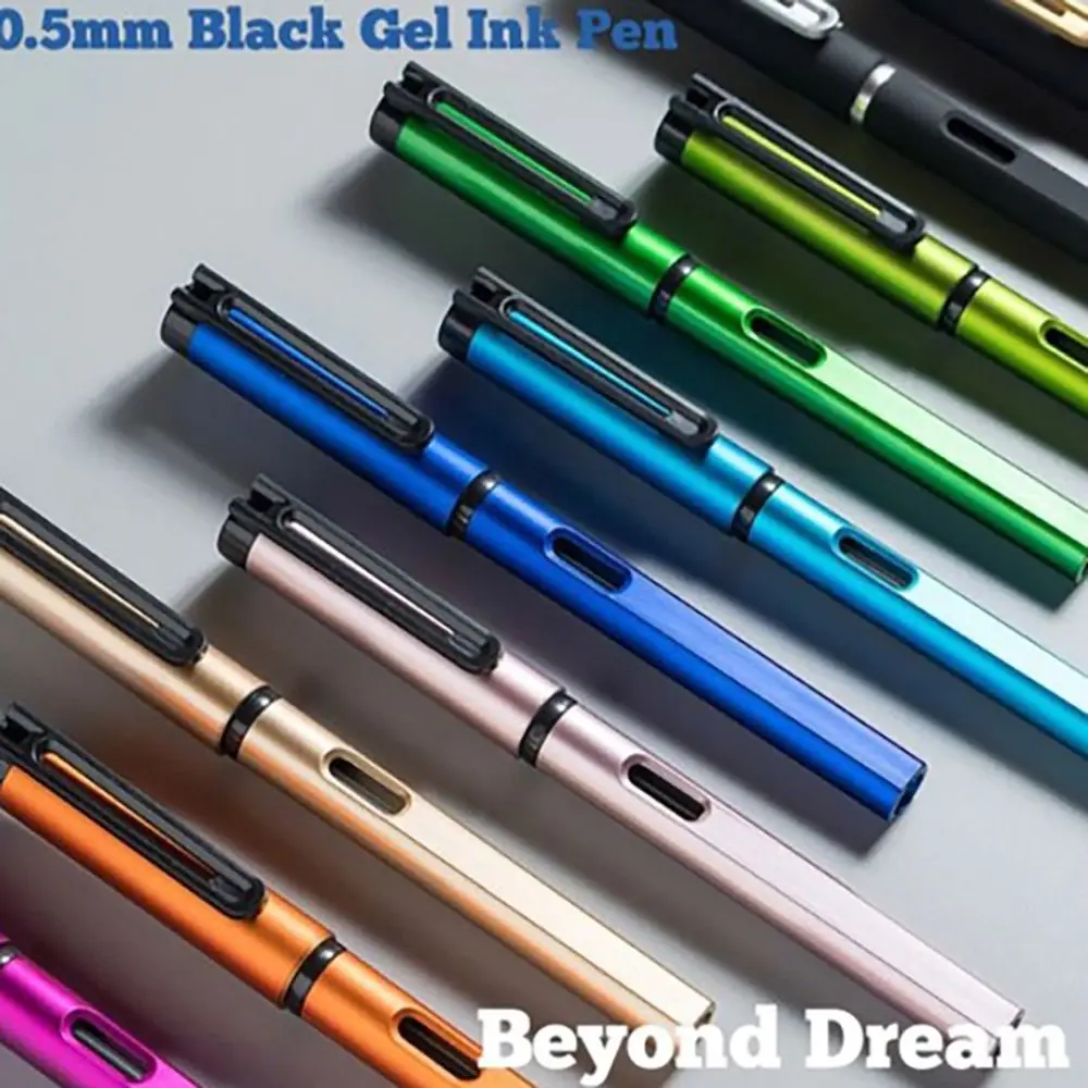 0.5MM Black Ink Gel Pen Creative Correct Posture Writing Quick Drying Neutral Pen Smooth Writing Signature Pen Student