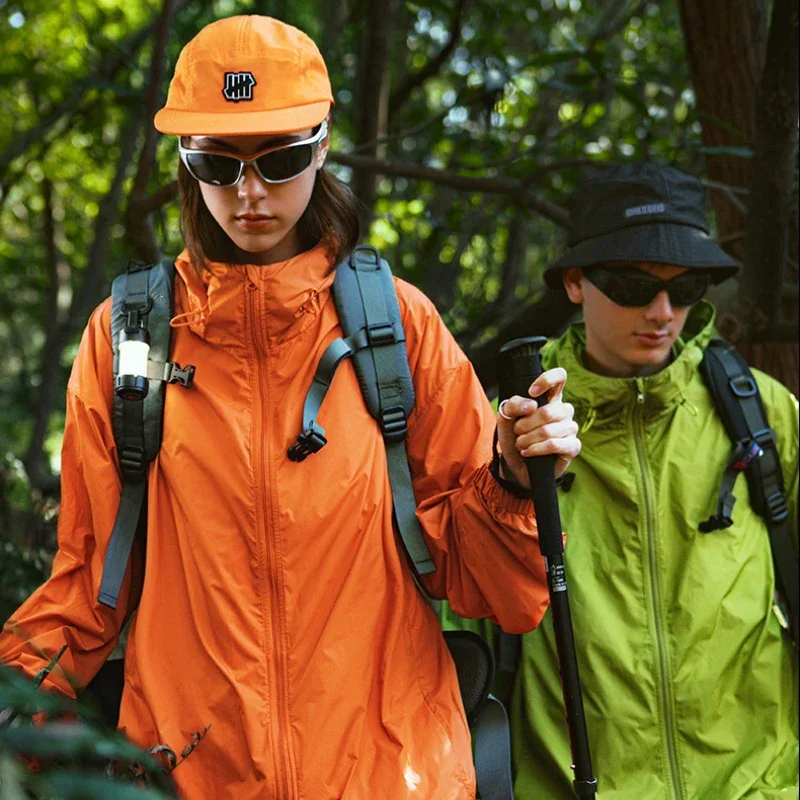 

Lightweight Three Anti-technology Sunscreen Clothing 2024 Spring/summer Skin Clothing Outdoor Sports Hooded Coat Men