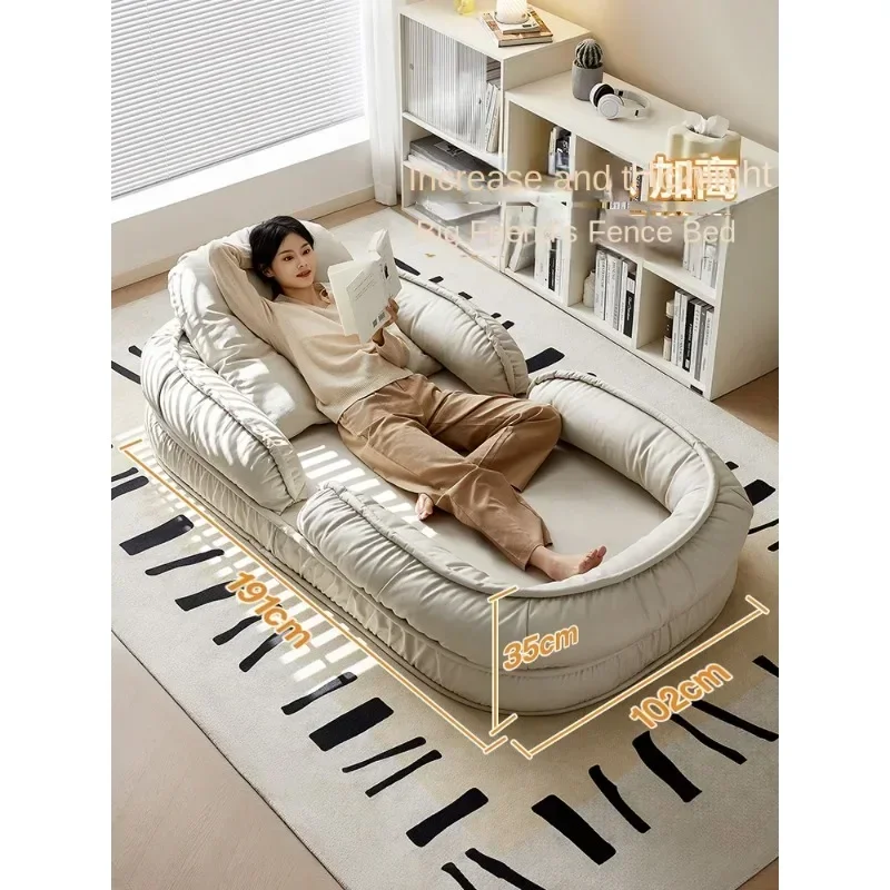 Human kennel reclining sleeping lazy sofa bedroom living room small single chair