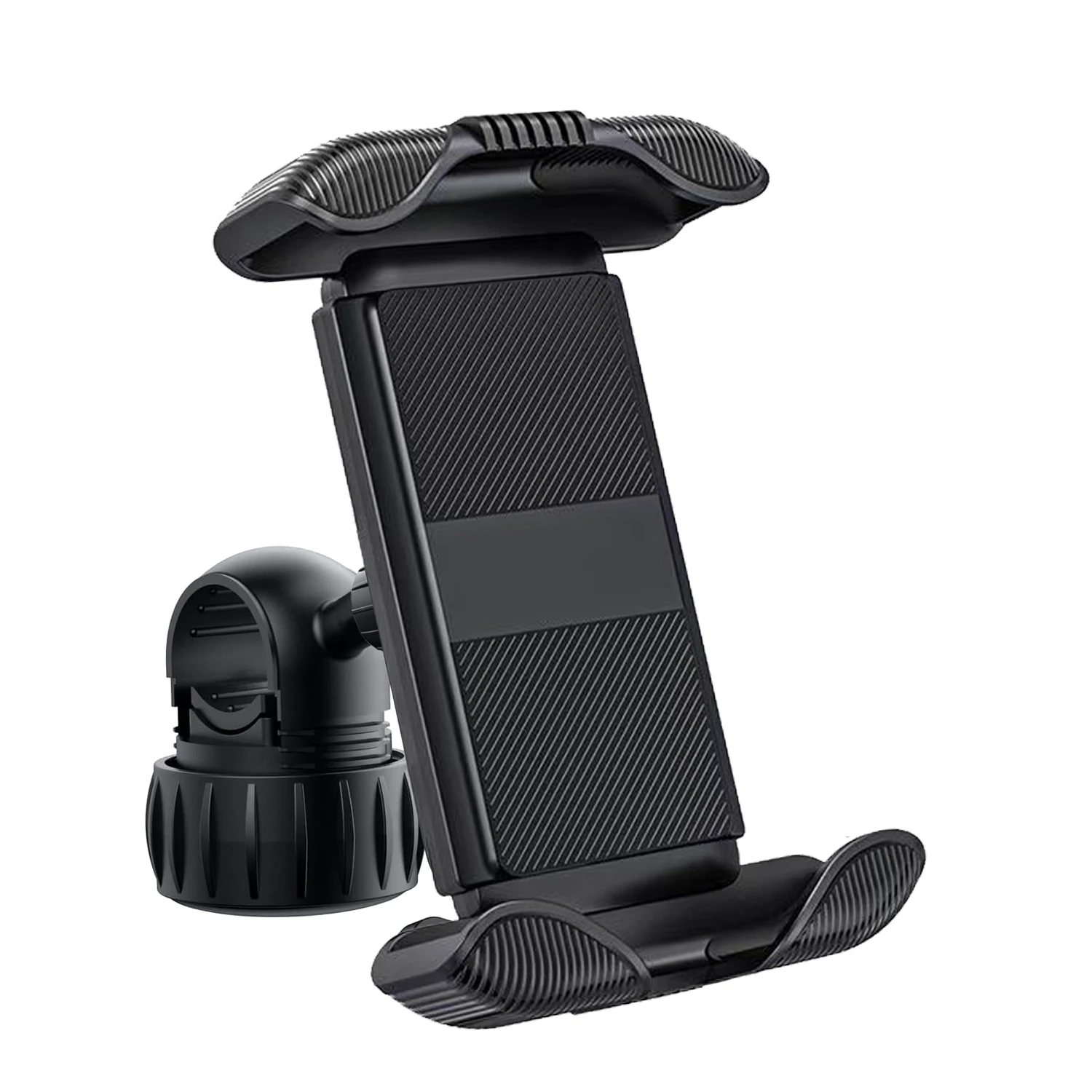 

Motorcycle Bike Phone Holder Adjustable Cell Phone Holder, Bicycle Scooter Handlebar Phone Cradle Clip for Iphone 4.7-6.8" Phone