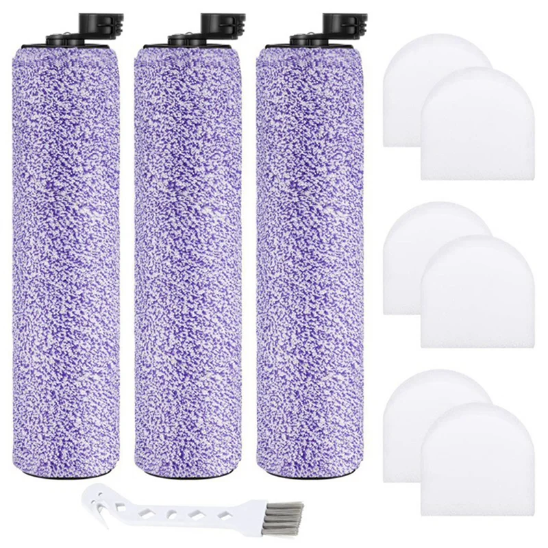 10Pcs Roller Brush Filter Cotton for Shark WD100 WD101 WD200 WD201 Cordless Vacuum Cleaner Replacement Spare Parts