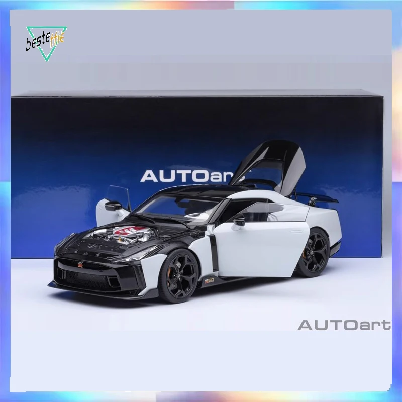 

Модель автомобиля Autoart 1/18, Nissan GT-R50, ограниченная серия, имитация смолы, индивидуальная модель автомобиля, коллекция для мальчиков, подарок на день рождения