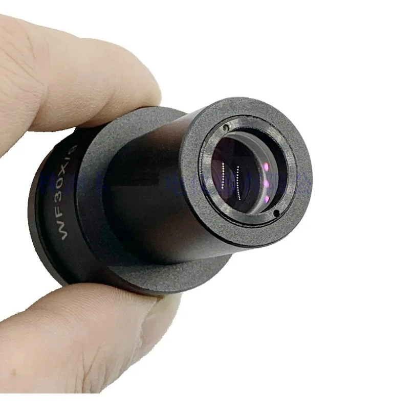30X Biological Binoculars Microscope Eyepiece High Power Eyepoint Wield Field Angle Eye Glass Ocular Lens 23.2mm Mount Lab XSP
