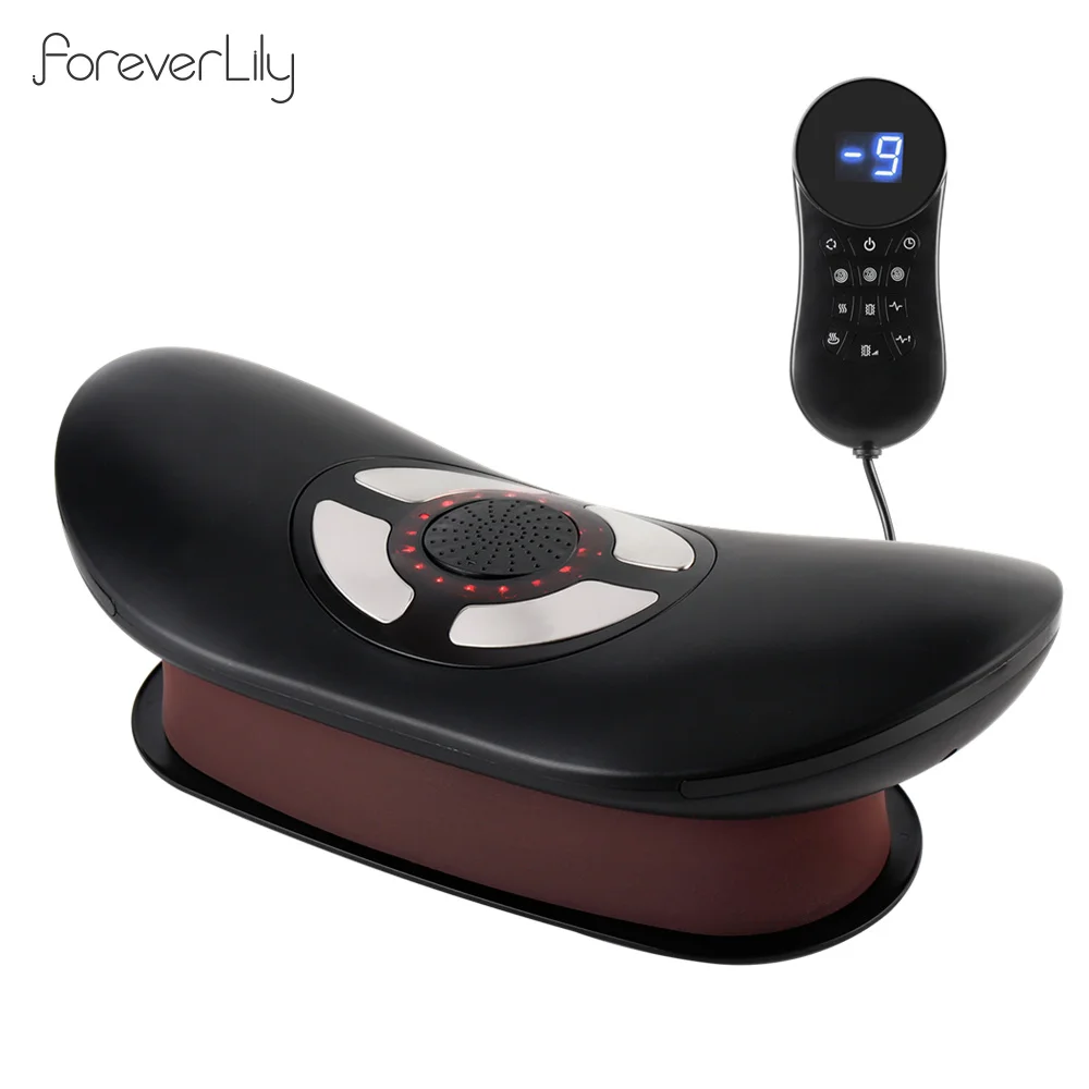 

Электрический массажер для вытяжения талии, регулируемый по высоте массажер для поясничной тяги, поддержка талии, позвоночника, массажер для талии и спины