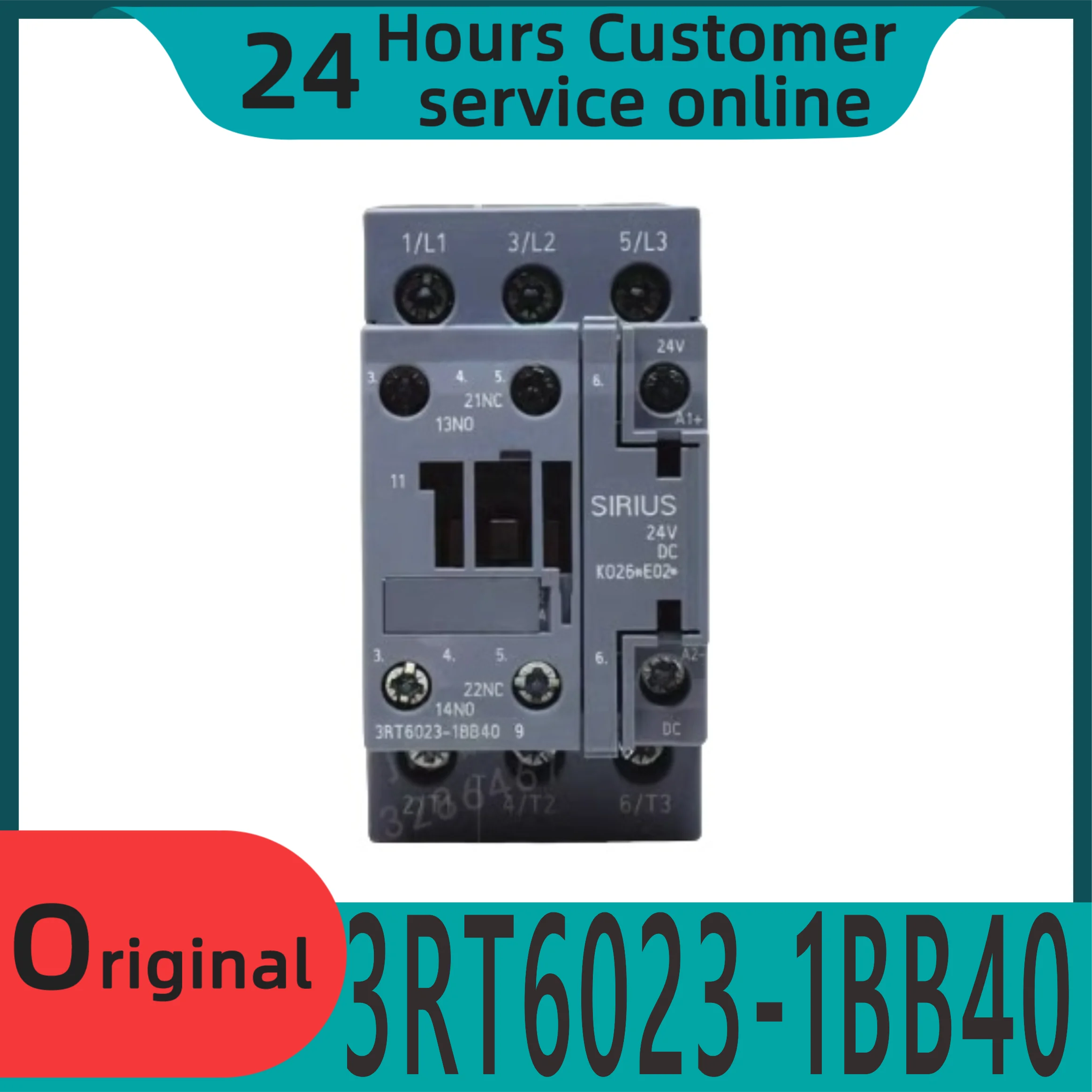

New original DC contactor 3RT6023 6024 6025 6026 6027 6028-1BB40