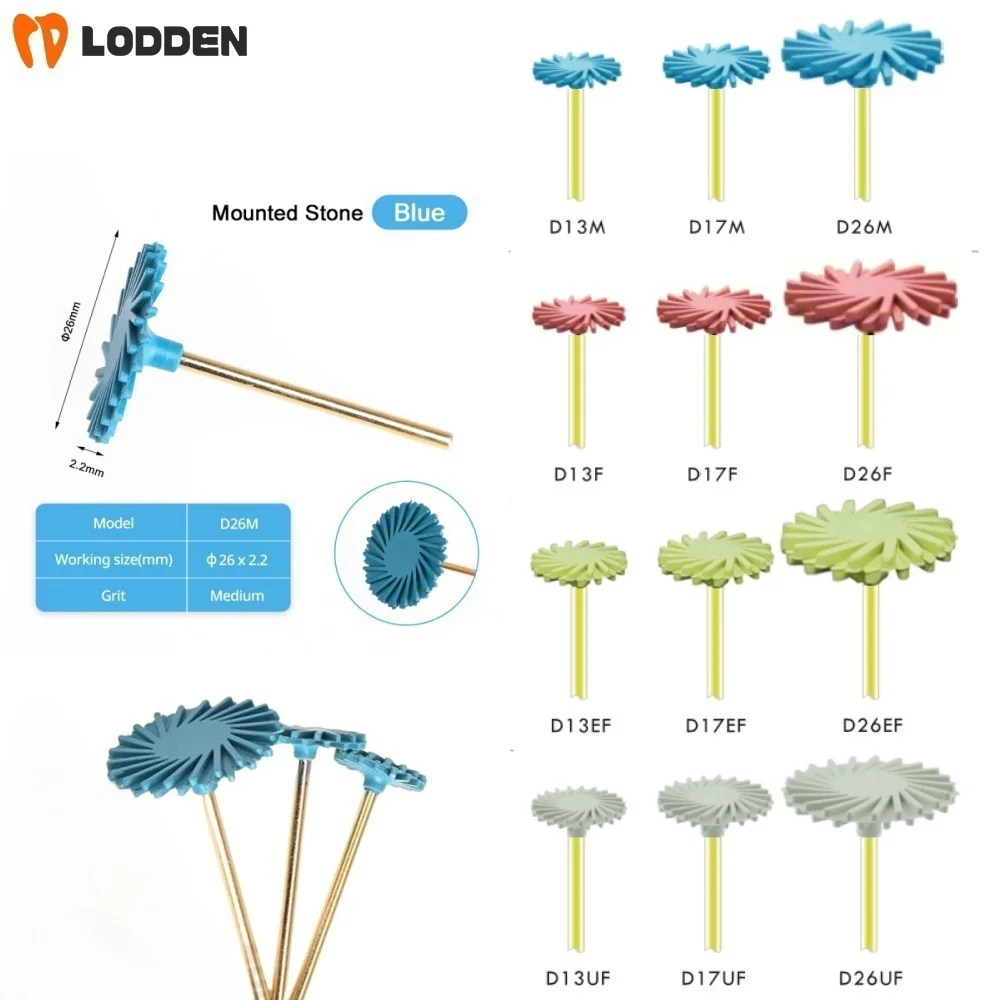

Dental Diamond Polishers Rubber Pregnant Burs for Zirconia or All Ceramics Polshing Tools in Dental Lab Materials