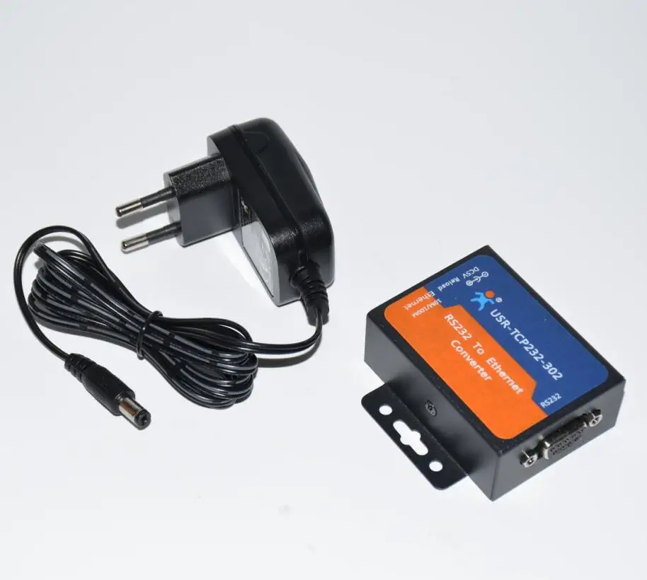 1pc USR-TCP232-302 seriale RS232 a Ethernet TCP modulo Server IP convertitore Ethernet supporto DHCP/DNS, 200 aggiornato