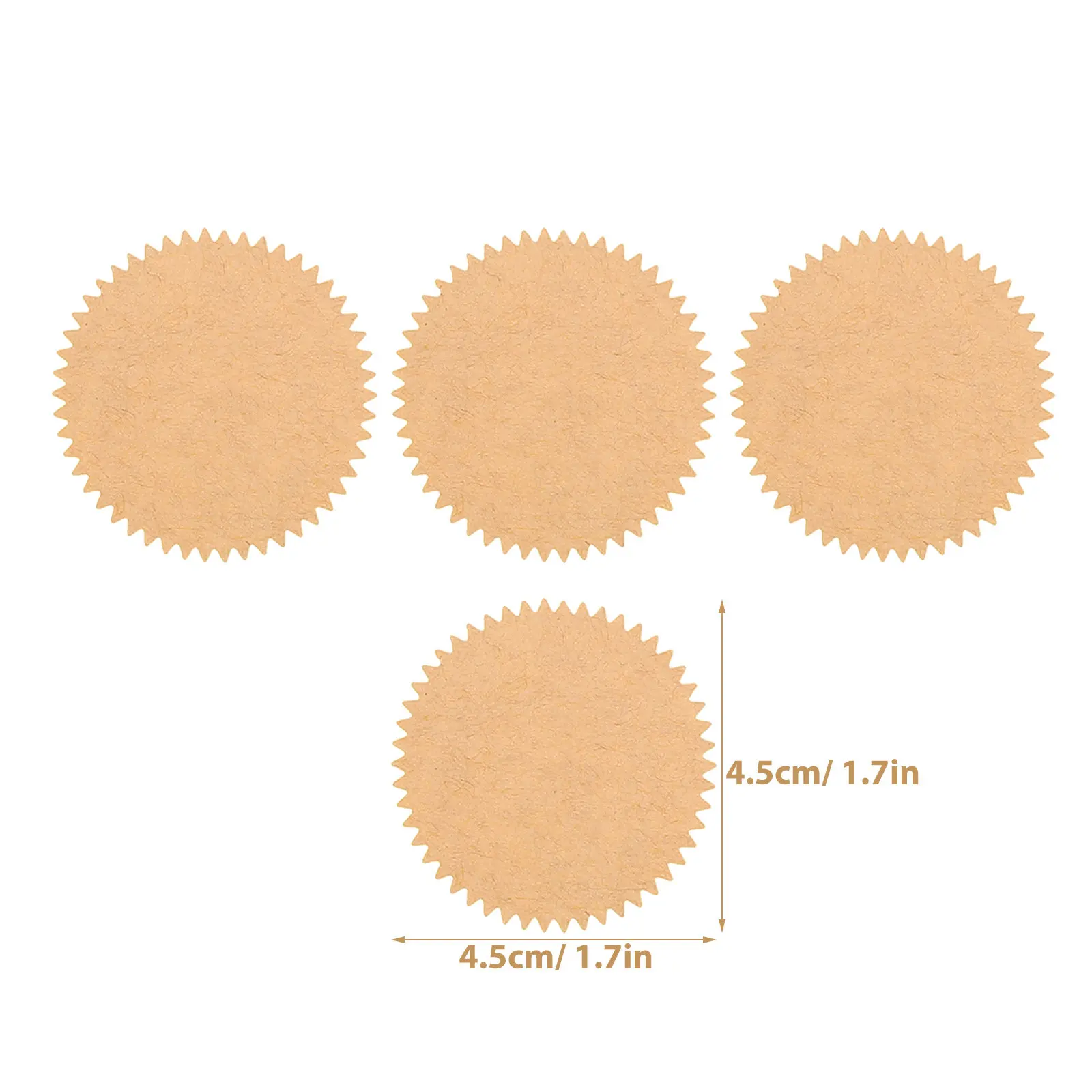 100 Piece Blank Medal Stickers for Diploma Certificates Graduation Awards Sports Events Motivational Rewards