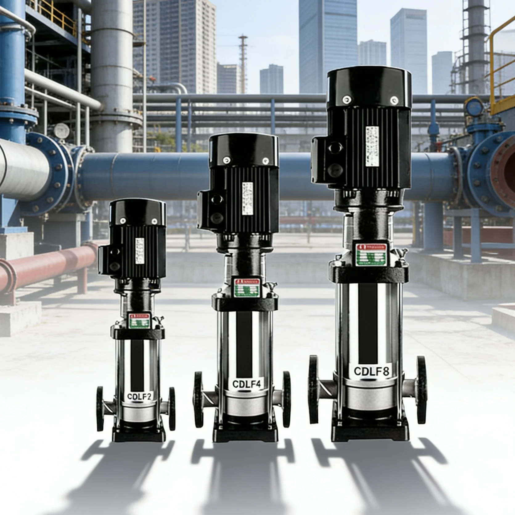 

Насос вертикальный многоступенчатый центробежный CDLF 304 из нержавеющей стали для повышения давления воды, для ирригации. Цена.