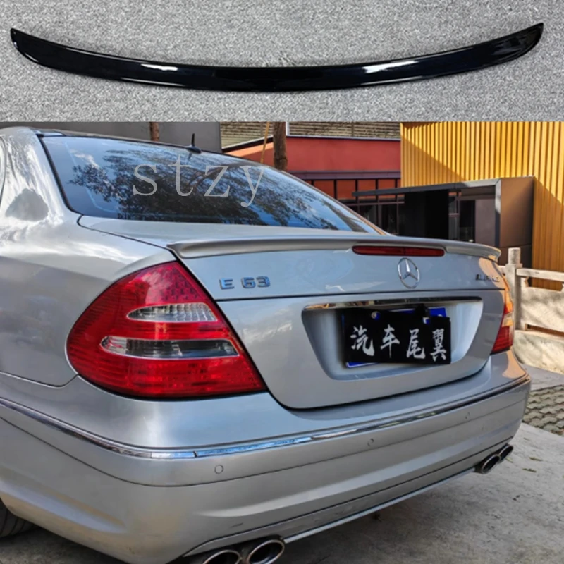 For Mercedes Benz E-Class W211 E180 200 260 300 320 240 230 280 35 Rear Roof Trunk Lid Spoiler Wings Car Tuning Accessories Part - view 2