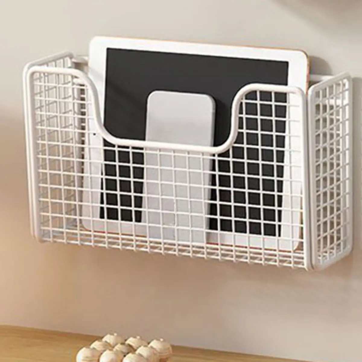 Ящик для хранения на дверях кухонного шкафа без перфорации, железная стойка, настенный шкаф, пластиковая упаковочная стойка, стойка для холодильника для ванной комнаты