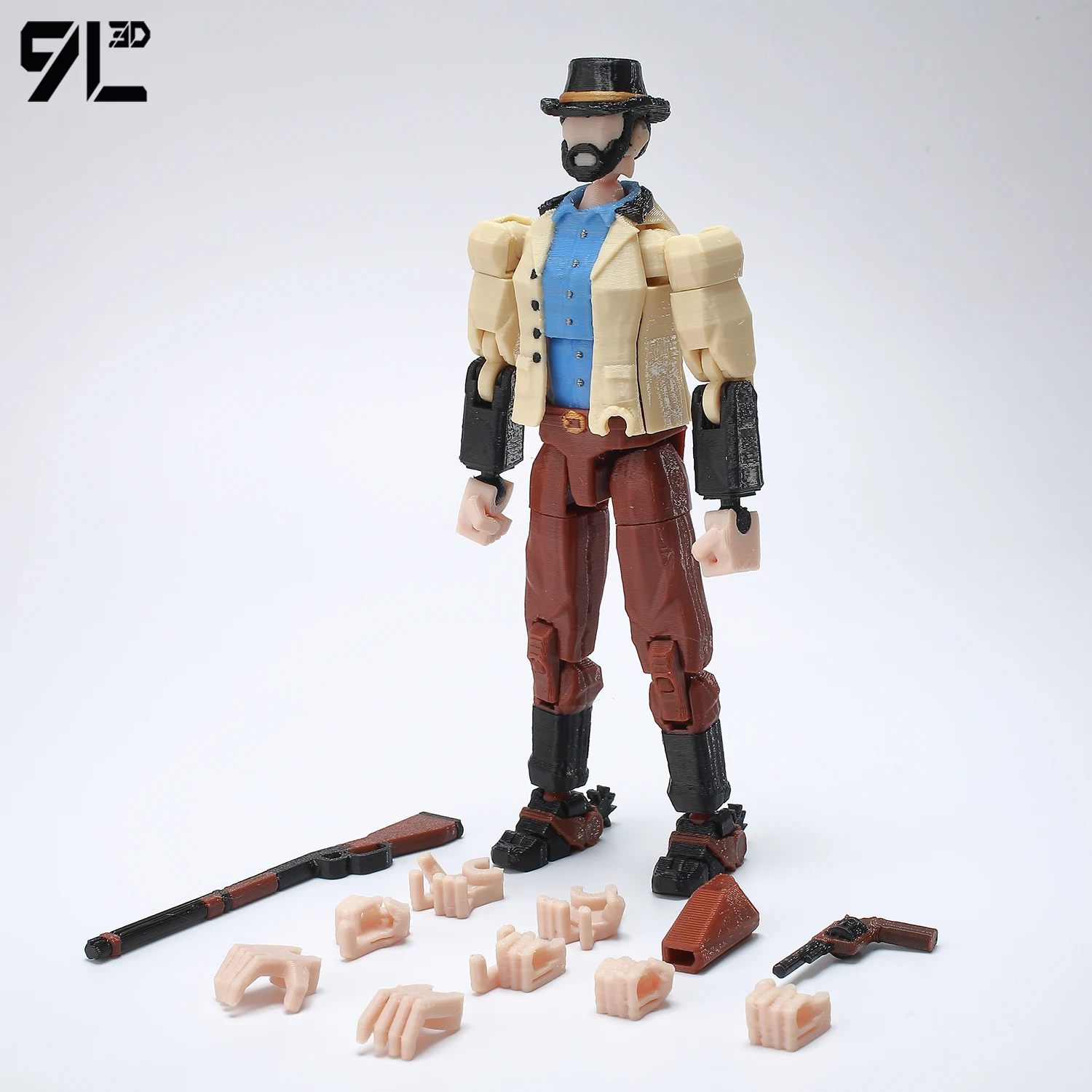 9L3D Dummy13 Horror Game Figure Realistic Anime Model Toys Articulated Joints Classic Collectible Desktop Ornament Surprise Gift image 3