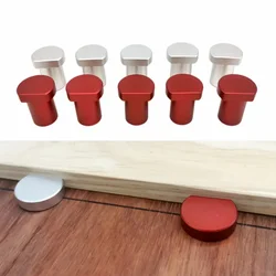 Bench Dogs Workbench Peg Brake Stops Table Workbench Positioning Planing Plug Aluminum Alloy Bench Dogs for 19mm/20mm Dog Hole