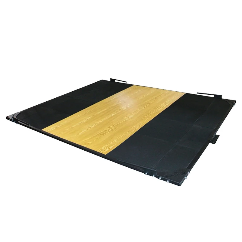 Heavy Duty Weightlifting Equipment Gym wooden Floor Weight Lifting Deadlift Platform