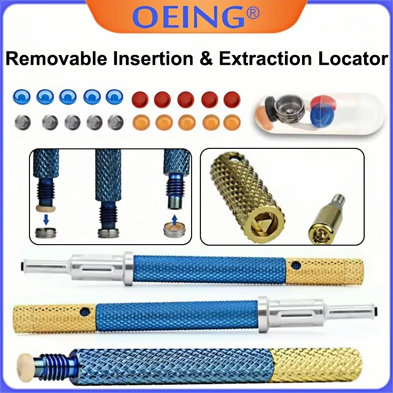 

OEING Locator: Инструмент для извлечения и замены держателей и абатментов дентальных имплантатов, включая волшебную палочку Magic Rod и насадки Locato