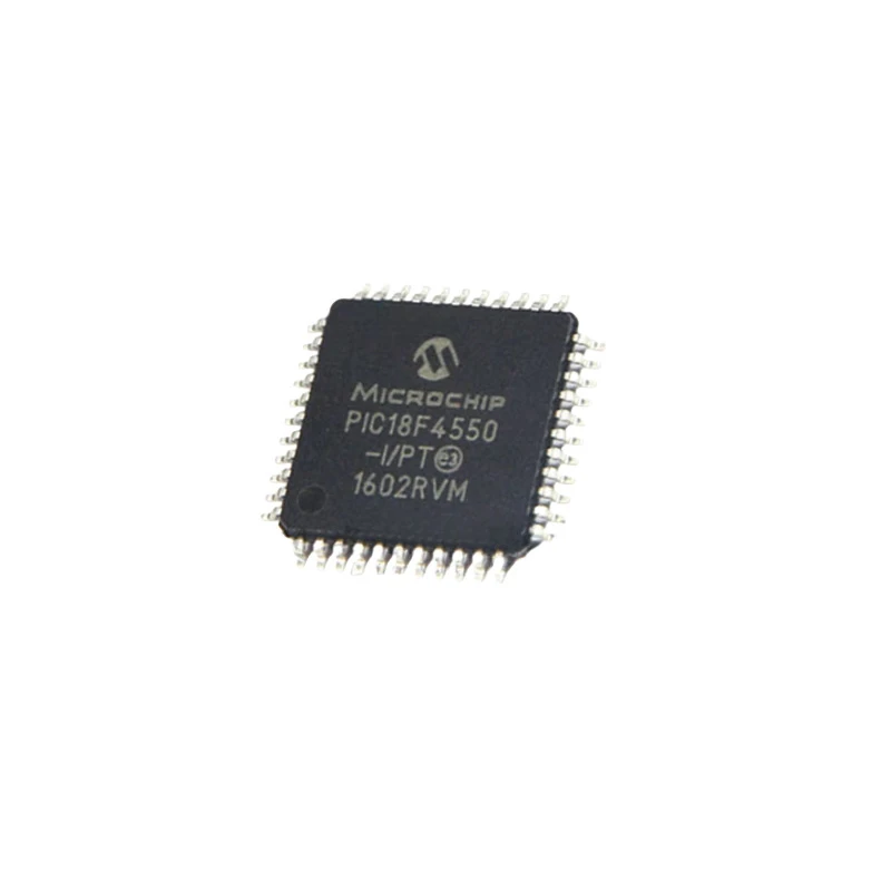 1~100Pcs PIC18F4550-I/PT Surface Mount QFP-44 Package 8 Bit PIC Microcontroller IC Chip Custom IC Programming Burning Service