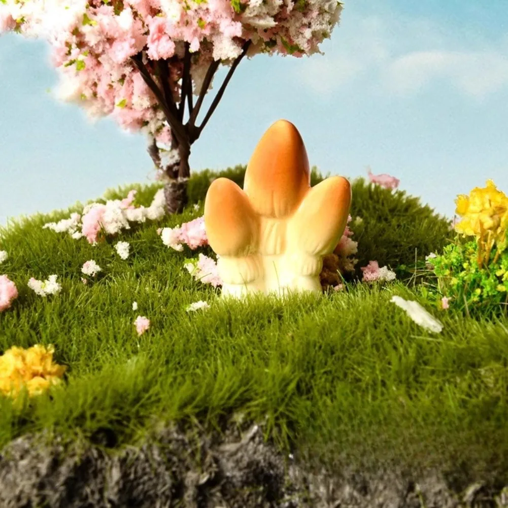 25 Pieces Lifelike Resin Mushroom Models for Terrariums Succulents and Moss Gardens with Stable Flat Base for Secure Placement