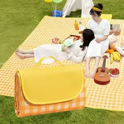 Portable Picnic Mat Outdoor Foldable Thicken Beach Mat Moisture-proof Waterproof Camping Blanket