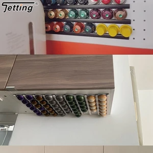 Kaffeekapsel und Kapselhalter, Aufbewahrungsstreifen, Sparplatz, kompatibel mit K Cup Pods, Nespresso -Pods, Pack 6 8 Hauptverkaufsunterstützung Nespresso - №7