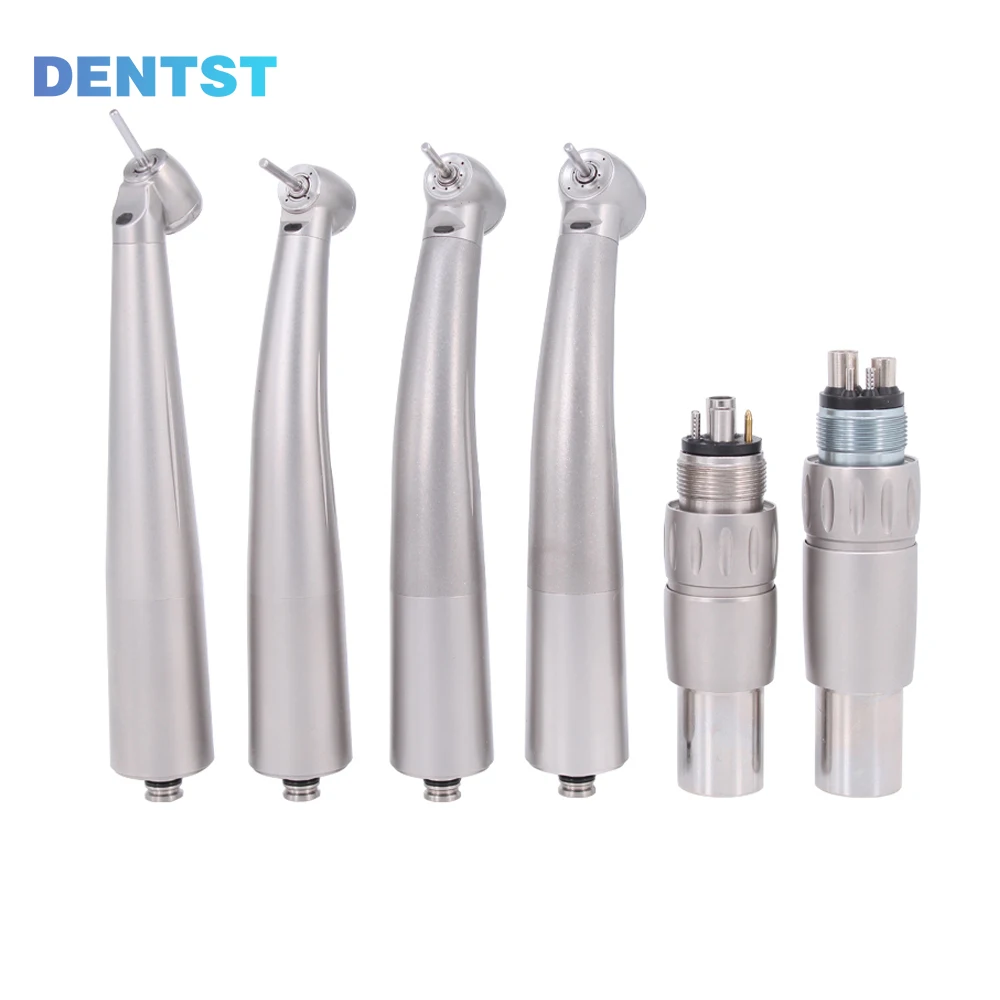 Dentst High Speed Handpiece E-generator Air Turbine Handpiece Push Button Surgical High Rotation Dental Handpiece Tools