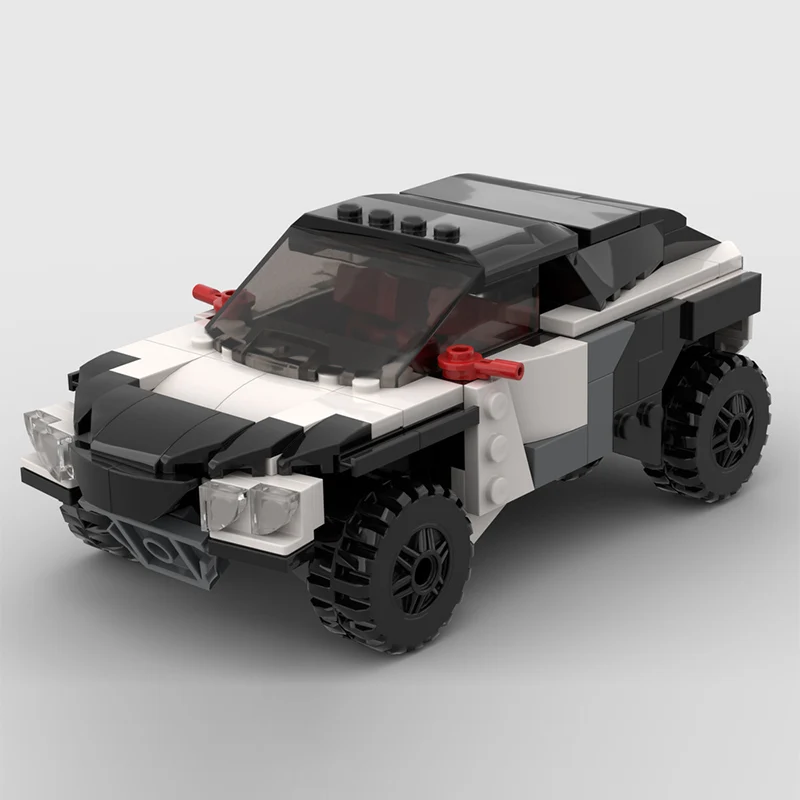 سرعة سباق السيارات نموذج MOC قوالب بناء 3008 DKR على الطرق الوعرة سباق السيارات وحدات التكنولوجيا الهدايا عطلة تجميع ألعاب أطفال #2