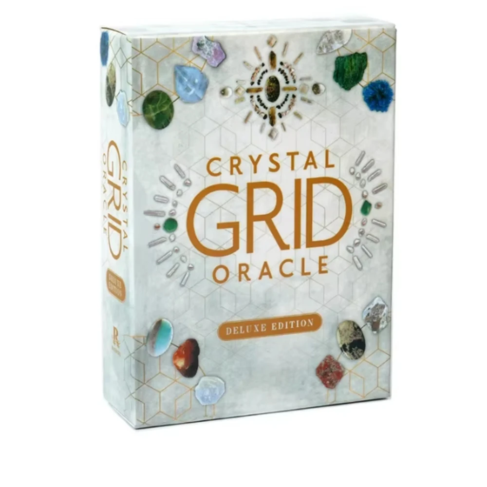 بطاقات التارو العرافة أدوات العرافة الفريدة من نوعها شبكة كريستال أوراكل النسخة الإنجليزية مجلس لعبة مصير العرافة الكهانة