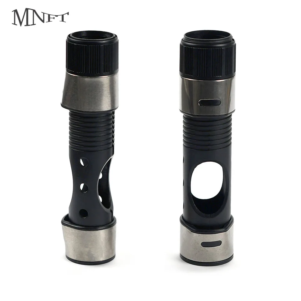 MNFT 1 Peça Suporte de Carretilha para Vara de Pesca Spinning Preto ACS Resistente à Corrosão para Água Salgada e Doce