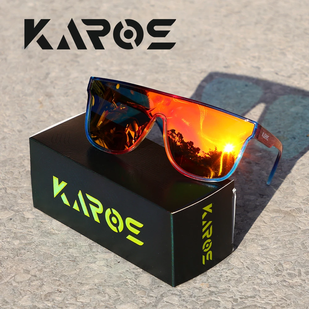 

KAROS Fashion Glasses Fishing Sunglasses Men Driving Shades Male Eyeglasses Women UV400 Eyewear Hiking Classic Sun Glasses